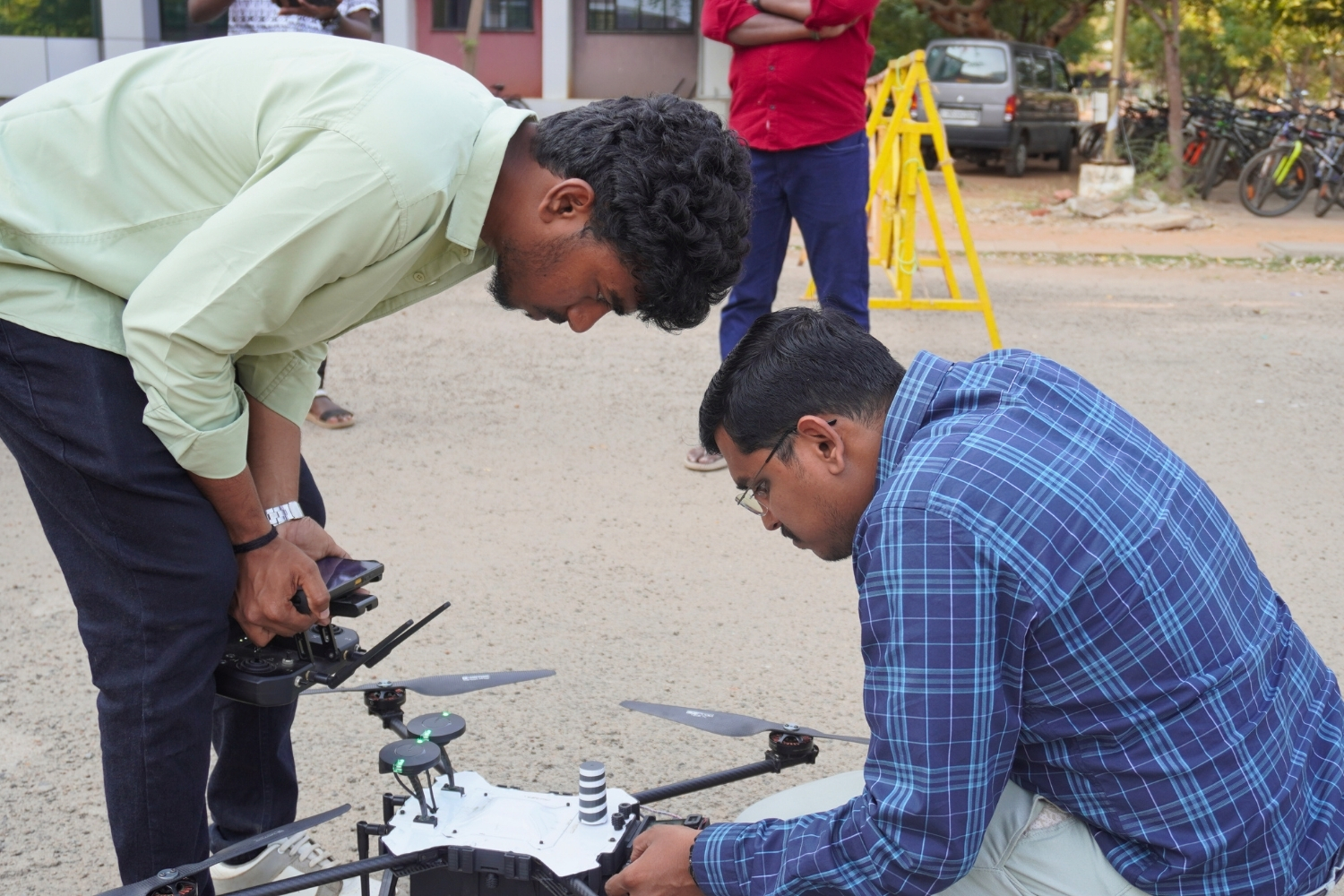 NIT Trichy workshop-drone mission